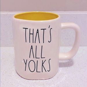 ❗️RAE DUNN THAT’S ALL YOLKS SPRING EASTER FARMHOUSE COFFEE TEA MUG